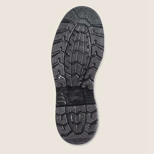 Red Wing Safety Boots Black - Red Wing Mens Supersole® 2.0 - 6-inch Csa Toe - BGRKI-0735